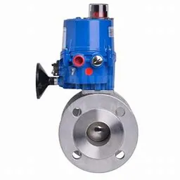 Electric Actuated Ball Control Valve – DN100, PN40, Stainless Steel